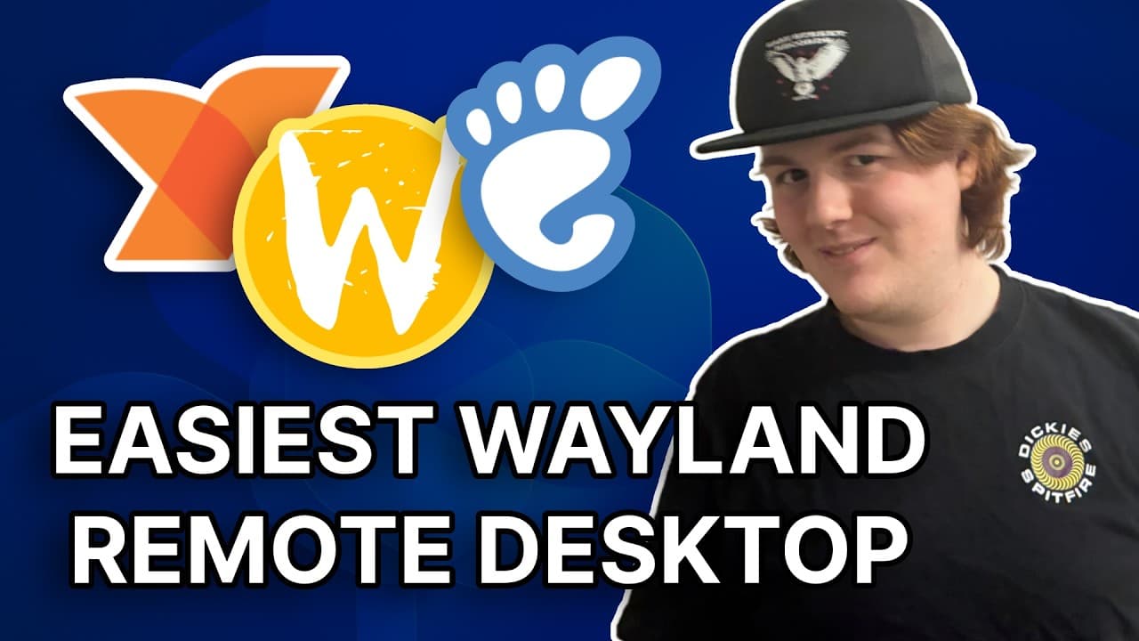 The EASIEST Unattended Remote Desktop for GNOME/Wayland.