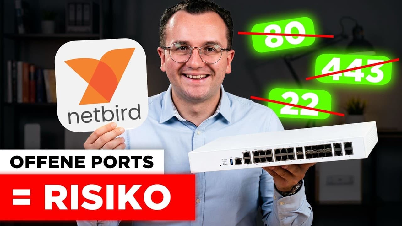 Schluss mit Port-Forwarding! NetBird macht Selfhosting sicherer