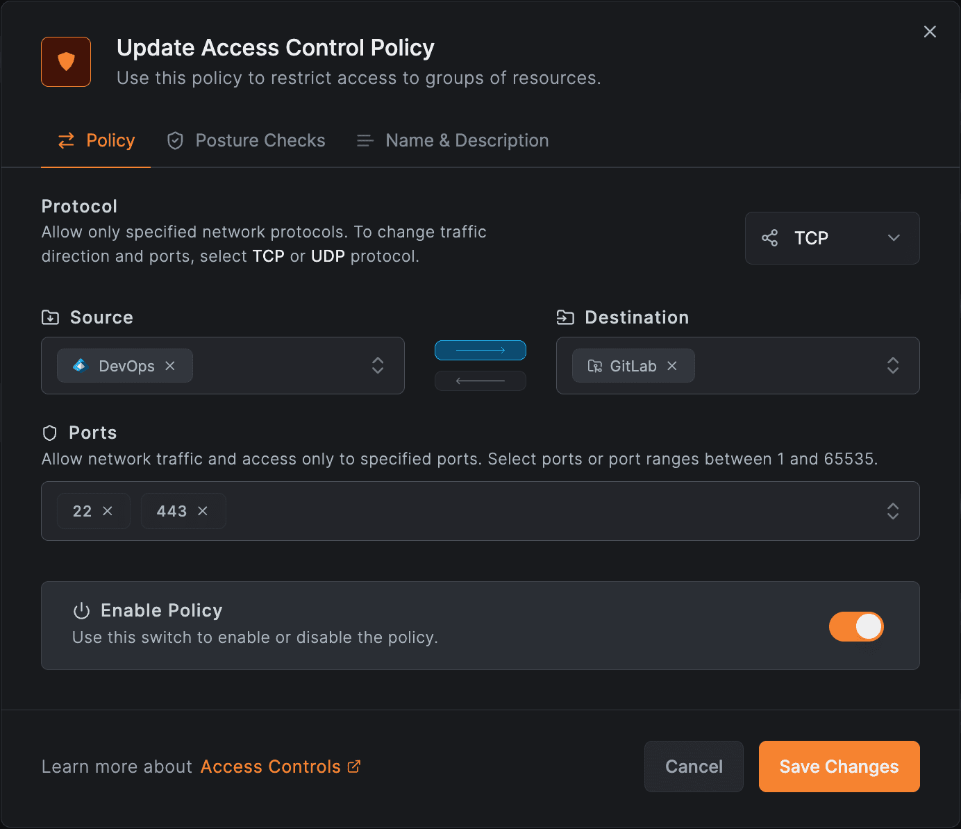 Granular Access Control