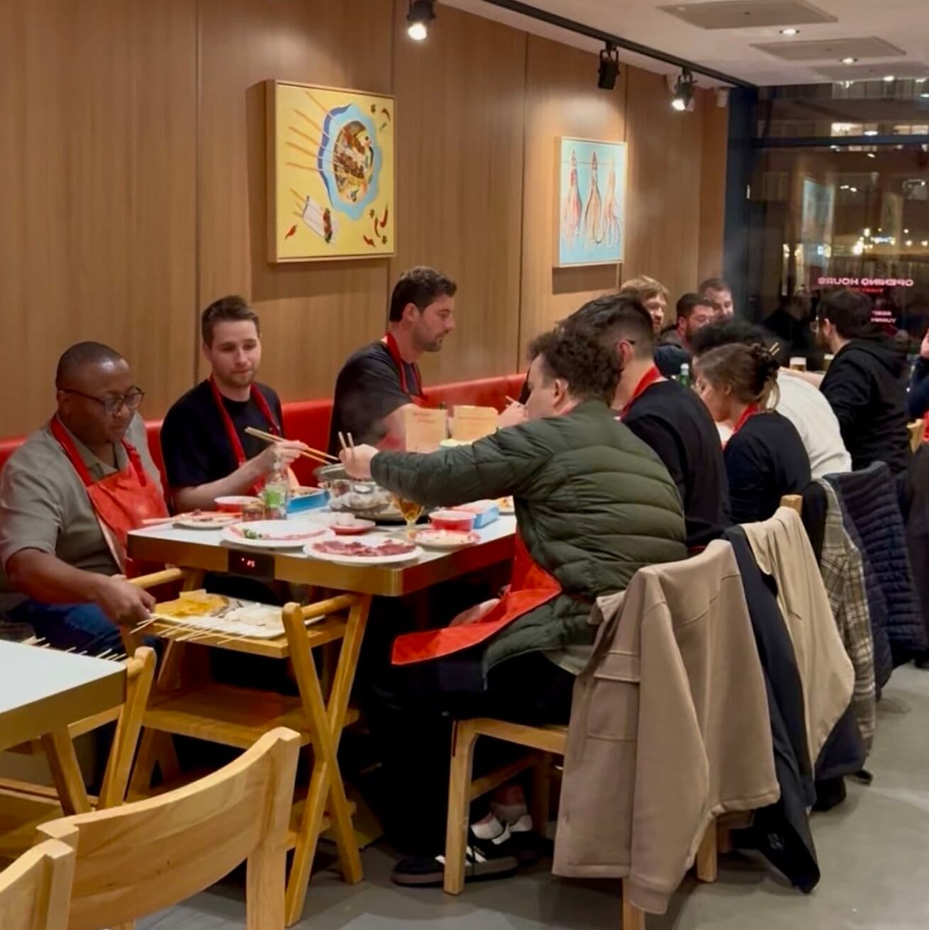NetBird team out for hotpot