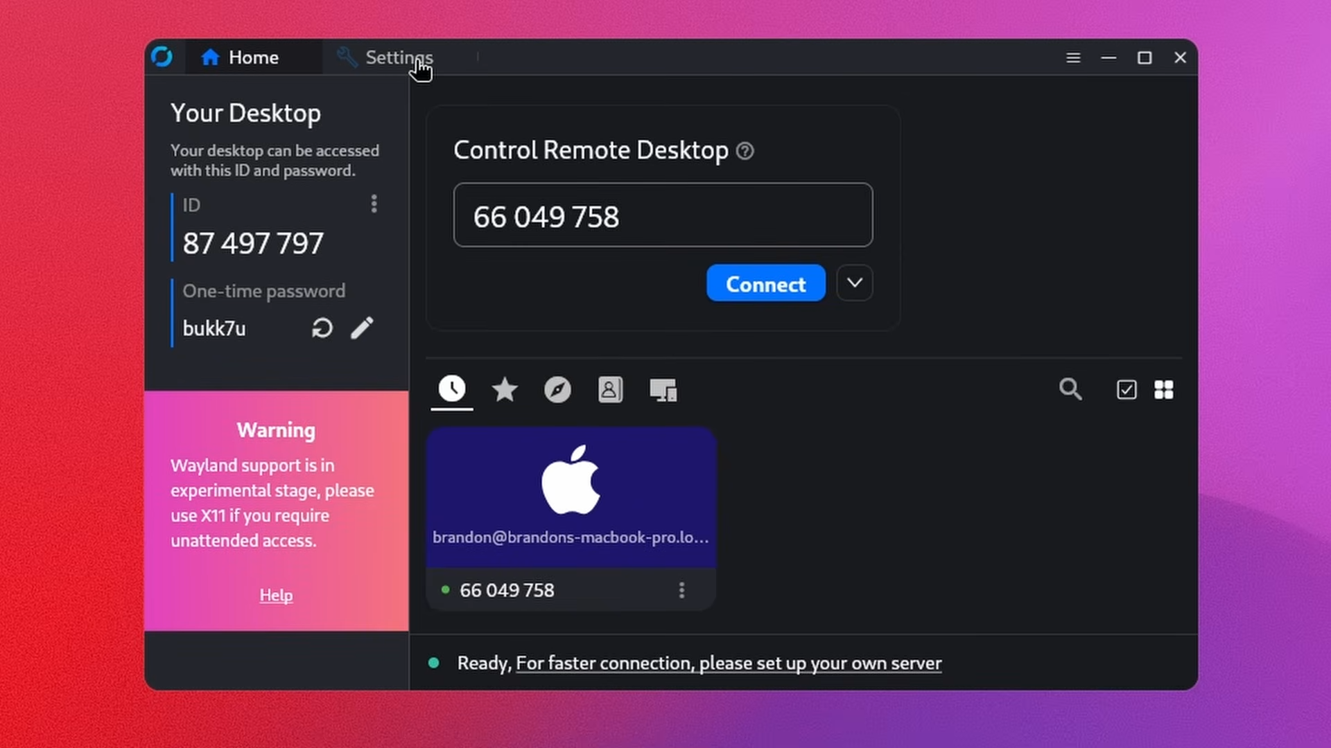 RustDesk remote desktop