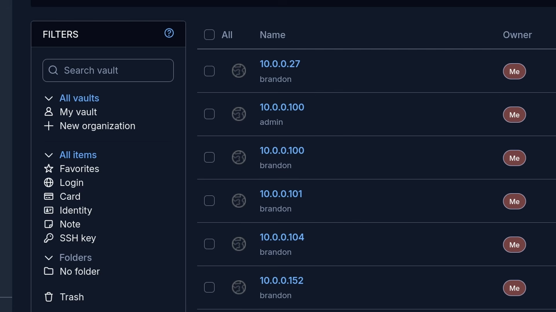 Vaultwarden self-hosted password manager