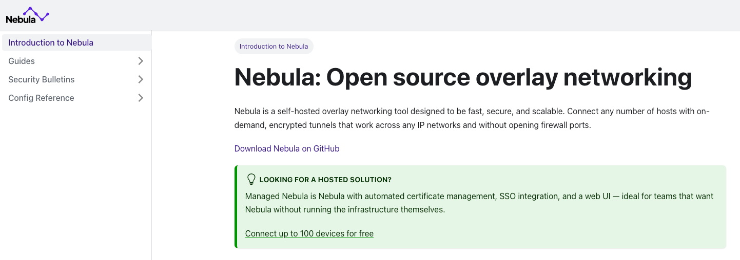 Nebula Website
