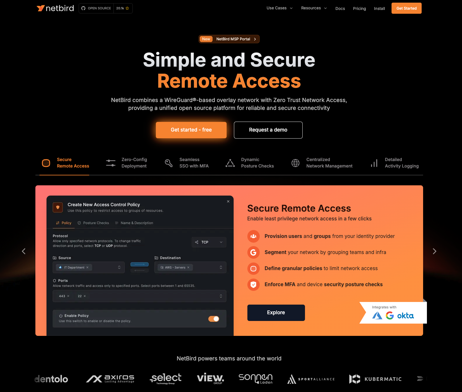 NetBird Website