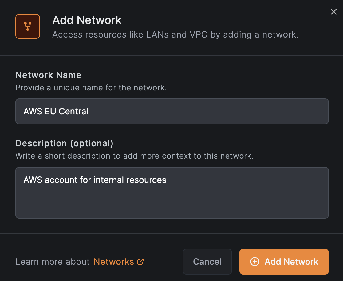 Create Network