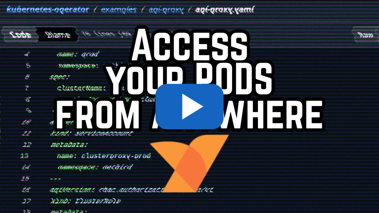A quick sit-down with Philip on the new API server proxy for the NetBird Kubernetes Operator
