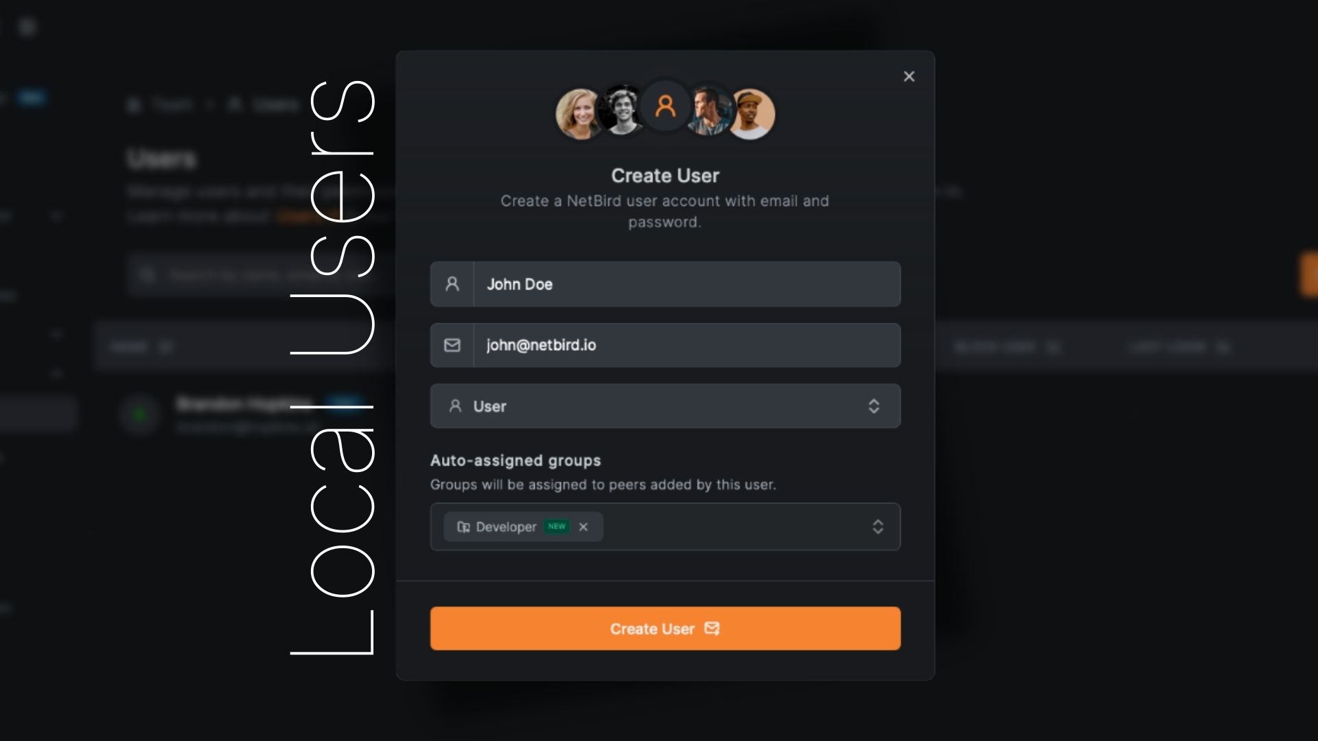 Local User Managment