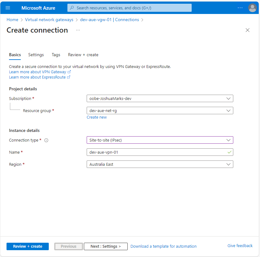 VPN connection basics